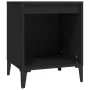 Mesitas de noche 2 unidades negro 40x35x50 cm de vidaXL, Mesitas de noche - Ref: Foro24-821877, Precio: 40,80 €, Descuento: %