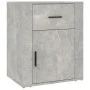 Nachttisch aus betongrauem Sperrholz 50x36x60 cm von vidaXL, Nachttische - Ref: Foro24-816724, Preis: 56,05 €, Rabatt: %