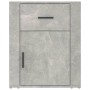 Mesita de noche madera contrachapada gris hormigón 50x36x60 cm de vidaXL, Mesitas de noche - Ref: Foro24-816724, Precio: 56,8...
