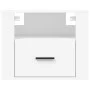 Weißer Wand-Nachttisch 50x36x40 cm von vidaXL, Nachttische - Ref: Foro24-816880, Preis: 51,95 €, Rabatt: %