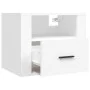 Weißer Wand-Nachttisch 50x36x40 cm von vidaXL, Nachttische - Ref: Foro24-816880, Preis: 51,95 €, Rabatt: %