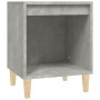 Bedside tables 2 units concrete gray 40x35x50 cm by vidaXL, Nightstands - Ref: Foro24-821867, Price: 41,41 €, Discount: %