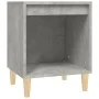 Bedside tables 2 units concrete gray 40x35x50 cm by vidaXL, Nightstands - Ref: Foro24-821867, Price: 41,04 €, Discount: %
