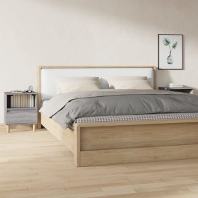 Nachttische 2 Einheiten Sonoma grau 40x35x50 cm von vidaXL, Nachttische - Ref: Foro24-821807, Preis: 72,12 €, Rabatt: %