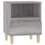 Bedside tables 2 units gray Sonoma 40x35x50 cm by vidaXL, Nightstands - Ref: Foro24-821807, Price: 72,12 €, Discount: %