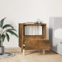 Smoked oak bedside table 40x35x50 cm by vidaXL, Nightstands - Ref: Foro24-821804, Price: 34,80 €, Discount: %