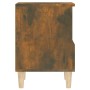 Nachttisch aus geräucherter Eiche, 40 x 35 x 50 cm von vidaXL, Nachttische - Ref: Foro24-821804, Preis: 34,80 €, Rabatt: %