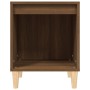 Mesita de noche roble marrón 40x35x50 cm de vidaXL, Mesitas de noche - Ref: Foro24-821872, Precio: 34,56 €, Descuento: %