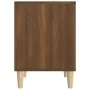 Mesita de noche roble marrón 40x35x50 cm de vidaXL, Mesitas de noche - Ref: Foro24-821872, Precio: 34,15 €, Descuento: %