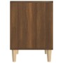 Mesita de noche roble marrón 40x35x50 cm de vidaXL, Mesitas de noche - Ref: Foro24-821872, Precio: 34,56 €, Descuento: %