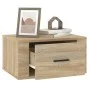 Wand-Nachttische 2 Stück in Sonoma-Eiche, 50x36x25 cm. von vidaXL, Nachttische - Ref: Foro24-816847, Preis: 65,67 €, Rabatt: %