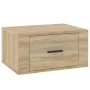 Wand-Nachttische 2 Stück in Sonoma-Eiche, 50x36x25 cm. von vidaXL, Nachttische - Ref: Foro24-816847, Preis: 65,67 €, Rabatt: %