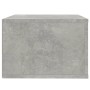 Mesita de noche de pared color gris hormigón 50x36x25 cm de vidaXL, Mesitas de noche - Ref: Foro24-816848, Precio: 38,43 €, D...