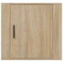 Mesitas de noche de pared 2 uds color roble Sonoma 50x30x47 cm de vidaXL, Mesitas de noche - Ref: Foro24-816871, Precio: 43,7...