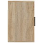 Mesitas de noche de pared 2 uds color roble Sonoma 50x30x47 cm de vidaXL, Mesitas de noche - Ref: Foro24-816871, Precio: 44,1...
