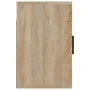 Mesitas de noche de pared 2 uds color roble Sonoma 50x30x47 cm de vidaXL, Mesitas de noche - Ref: Foro24-816871, Precio: 43,7...