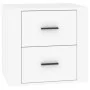 White nightstand 50x39x47 cm by vidaXL, Lockers and storage cabinets - Ref: Foro24-816704, Price: 57,32 €, Discount: %