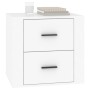 Weißer Nachttisch 50x39x47 cm von vidaXL, Schließfächer und Lagerschränke - Ref: Foro24-816704, Preis: 58,07 €, Rabatt: %