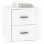 White nightstand 50x39x47 cm by vidaXL, Lockers and storage cabinets - Ref: Foro24-816704, Price: 57,32 €, Discount: %