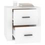 Weißer Nachttisch 50x39x47 cm von vidaXL, Schließfächer und Lagerschränke - Ref: Foro24-816704, Preis: 58,07 €, Rabatt: %