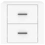 White nightstand 50x39x47 cm by vidaXL, Lockers and storage cabinets - Ref: Foro24-816704, Price: 57,32 €, Discount: %