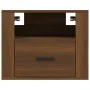 Wand-Nachttisch aus brauner Eiche, 50 x 36 x 40 cm von vidaXL, Nachttische - Ref: Foro24-816894, Preis: 46,57 €, Rabatt: %