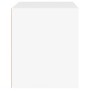 Weißer Nachttisch 50x39x47 cm von vidaXL, Schließfächer und Lagerschränke - Ref: Foro24-816704, Preis: 58,07 €, Rabatt: %