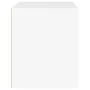 White nightstand 50x39x47 cm by vidaXL, Lockers and storage cabinets - Ref: Foro24-816704, Price: 57,32 €, Discount: %