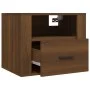 Wand-Nachttisch aus brauner Eiche, 50 x 36 x 40 cm von vidaXL, Nachttische - Ref: Foro24-816894, Preis: 46,57 €, Rabatt: %