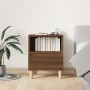Mesitas de noche 2 unidades roble marrón 40x35x50 cm de vidaXL, Mesitas de noche - Ref: Foro24-821809, Precio: 65,76 €, Descu...