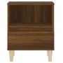 Mesitas de noche 2 unidades roble marrón 40x35x50 cm de vidaXL, Mesitas de noche - Ref: Foro24-821809, Precio: 62,47 €, Descu...