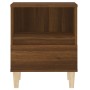 Mesitas de noche 2 unidades roble marrón 40x35x50 cm de vidaXL, Mesitas de noche - Ref: Foro24-821809, Precio: 65,76 €, Descu...