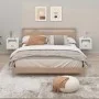 Wall-mounted bedside tables 2 units white 50x36x40 cm by vidaXL, Nightstands - Ref: Foro24-816881, Price: 69,97 €, Discount: %