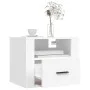 Wall-mounted bedside tables 2 units white 50x36x40 cm by vidaXL, Nightstands - Ref: Foro24-816881, Price: 69,97 €, Discount: %