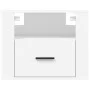 Wall-mounted bedside tables 2 units white 50x36x40 cm by vidaXL, Nightstands - Ref: Foro24-816881, Price: 69,97 €, Discount: %