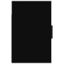 Mesita de noche de pared negro 50x30x47 cm de vidaXL, Mesitas de noche - Ref: Foro24-816866, Precio: 31,47 €, Descuento: %