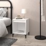 Weißer Nachttisch 40x35x50 cm von vidaXL, Nachttische - Ref: Foro24-821874, Preis: 36,26 €, Rabatt: %