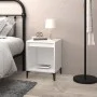 White nightstand 40x35x50 cm by vidaXL, Nightstands - Ref: Foro24-821874, Price: 35,83 €, Discount: %