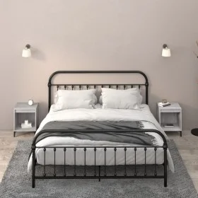 Nachttische 2 Einheiten Sonoma grau 40x35x50 cm von vidaXL, Nachttische - Ref: Foro24-821887, Preis: 47,99 €, Rabatt: %