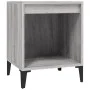 Mesitas de noche 2 unidades gris Sonoma 40x35x50 cm de vidaXL, Mesitas de noche - Ref: Foro24-821887, Precio: 47,99 €, Descue...