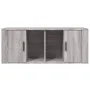 Mueble de TV madera contrachapada gris Sonoma 100x35x40 cm de vidaXL, Muebles TV - Ref: Foro24-816806, Precio: 55,94 €, Descu...