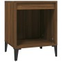 Nachttische 2 Einheiten braune Eiche 40x35x50 cm von vidaXL, Nachttische - Ref: Foro24-821889, Preis: 39,64 €, Rabatt: %