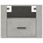Wall bedside tables 2 pcs concrete gray 50x36x40 cm by vidaXL, Nightstands - Ref: Foro24-816889, Price: 67,93 €, Discount: %