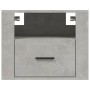 Wand-Nachttische 2 Stück betongrau 50x36x40 cm von vidaXL, Nachttische - Ref: Foro24-816889, Preis: 68,64 €, Rabatt: %