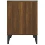Nightstands 2 units brown oak 40x35x50 cm by vidaXL, Nightstands - Ref: Foro24-821889, Price: 39,64 €, Discount: %