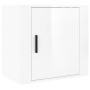 Wand-Nachttische 2 Stk. glänzend weiß 50x30x47 cm von vidaXL, Nachttische - Ref: Foro24-816869, Preis: 56,29 €, Rabatt: %