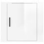 Wand-Nachttische 2 Stk. glänzend weiß 50x30x47 cm von vidaXL, Nachttische - Ref: Foro24-816869, Preis: 56,29 €, Rabatt: %