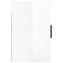 Wand-Nachttische 2 Stk. glänzend weiß 50x30x47 cm von vidaXL, Nachttische - Ref: Foro24-816869, Preis: 56,29 €, Rabatt: %