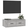 Sonoma gray plywood hanging TV cabinet 80x36x25 cm by vidaXL, TV Furniture - Ref: Foro24-816838, Price: 49,92 €, Discount: %