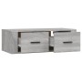 TV-Hängeschrank aus grauem Sonoma-Sperrholz, 80 x 36 x 25 cm von vidaXL, TV-Möbel - Ref: Foro24-816838, Preis: 50,49 €, Rabat...
